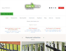 Tablet Screenshot of holditmate.com